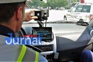 Bărbat fără permis prins de poliţişti conducând cu viteză prin localitate