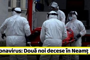 Coronavirus: Două noi decese în Neamţ. 961 în ţară