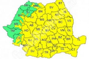 Dâmboviţa: Cod galben de vânt şi instablitate atmosferică