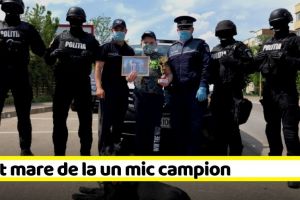 NEAMȚ: Gest mare de la un mic campion (FOTO)