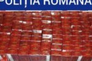Doi reşiţeni prinşi cu mii de pachete de ţigări în portbagaj