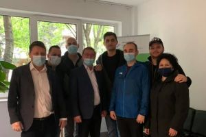 FOTO. Liberalii sătmăreni au donat sânge. Romeo Nicoară: ,,Din fiecare picătură se strânge solidaritatea”