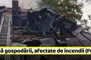 NEAMȚ: Două gospodării, afectate de incendii (FOTO)