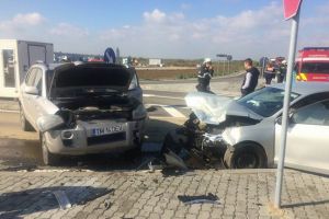 Accident grav de circulatie intre Timisoara si Remetea Mare: patru raniti 