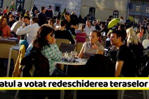 Starea de alertă, varianta PSD, votată în Senat: se redeschid terasele