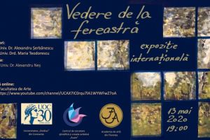 #ConstataEsteBine: Invitatie la vernisaj! Expozitia internationala Vedere de la fereastra ii asteapta constantenii sa admire lucrari din toata lumea 