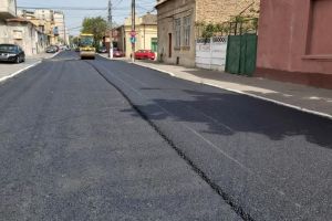 Constanta: Confort Urban a finalizat lucrarile de modernizare a carosabilului pe strada Olteniei