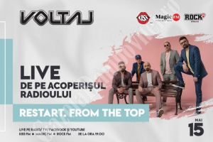 Kiss FM dă reSTART la energie, cu Voltaj, LIVE! Ascultă-i pe Kiss FM Târgovişte, pe 98 FM!