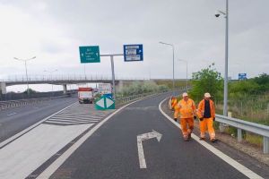 ATENȚIE ȘOFERI! S-au REDESCHIS bretelele de coborâre de pe autostrada A1
