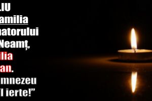 Doliu în familia senatorului de Neamţ, Emilia Arcan. „Dumnezeu să îl ierte şi să îl ţină de-a dreapta Sa!”