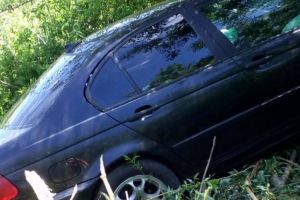 Maşină răsturnată în urma unui accident, între Banloc şi Livezile