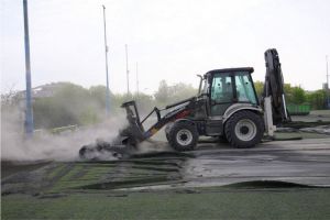 Constanta: Teren sintetic nou in Complexul Sportiv Gheorghe Hagi