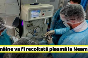 De mâine va fi recoltată plasmă la Piatra-Neamţ 