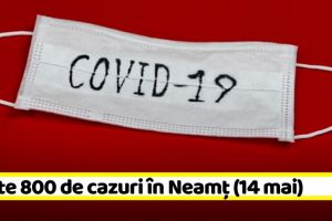 Coronavirus: Peste 800 de cazuri în Neamţ. Vezi şi situaţia în ţară (14 mai)