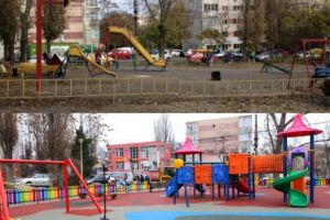 Constanta. Cum arata locul de joaca de pe strada Adamclisi, in urma lucrarilor (galerie foto) 