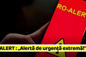 Avertizare RO-ALERT din partea autorităţilor: „Alertă de urgenţă extremă!” (15 mai)