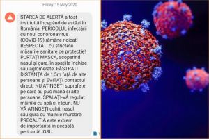 Bihorenii, informaţi şi prin RO-ALERT despre noile reguli anti-Covid-19
