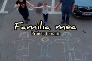 FOTO| Ziua Internaţională a Familiei, celebrată de copiii  Grădiniţei cu P.P. Step by Step Nr.12, Alba Iulia
