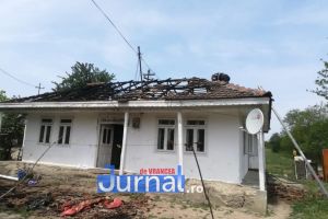 Explozia unei butelii aproape că a ars o casă la Vulturu!