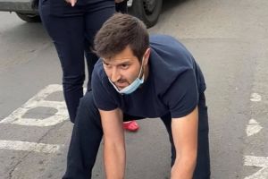 Îngerul motociclistului: El este eroul care i-a acordat primul ajutor victimei din accidentul de pe Ştefan cel Mare