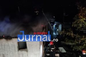 O casă din Popeşti era să fie mistuită de flăcări după ce proprietarul a uitat aragazul deschis!