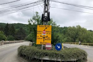 Circulaţia rutieră pe DJ 173 C Bistriţa – Budacu de Jos, interzisă