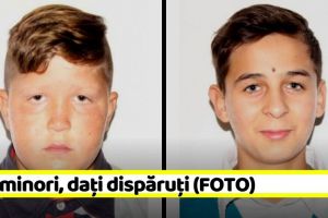 NEAMȚ: Doi minori, daţi dispăruţi (FOTO)