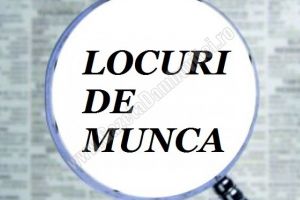 Pandemia reduce oferta: Doar trei locuri de muncă în sistemul public din judeţ