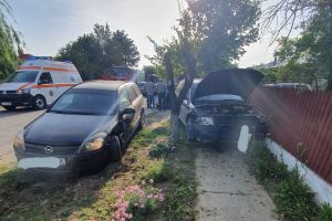 Accident rutier pe raza localităţii Cosâmbeşti, satul Gimbăşani.