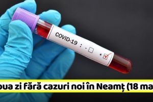 Coronavirus: A doua zi fără cazuri noi în Neamţ. Vezi şi situaţia în ţară (18 mai)