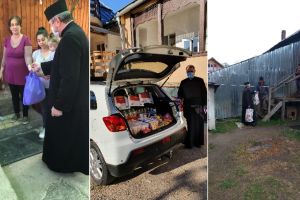 FOTO| Ajutoare în valoare de 1.670.000 lei pentru mii de persoane afectate de epidemia de coronavirus, oferite de Arhiepiscopia Ortodoxă Alba Iulia