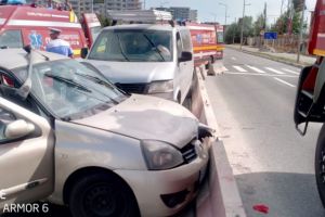 Accident rutier grav in Navodari, zona Scoica Land. O persoana, incarcerata