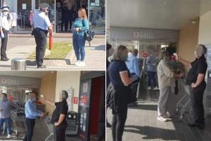 FOTO ȘTIREA TA| Starea de Alertă în Alba: Clienţilor li se ia temperatura la intrarea în magazine, iar poliţiştii verifică respectarea regulilor privind obligativitatea măştilor