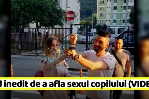 Piatra-Neamţ: Modul inedit prin care un viitor tătic a aflat sexul copilului (VIDEO)