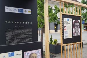 Bulevardul Eroilor, „decorat” cu portretele eroilor din comunism – FOTO