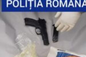 Un pistol letal şi mai multe cartuşe, furate dintr-o societate comercială din Reşiţa