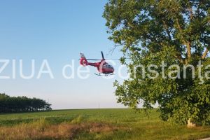 Accident feroviar: O persoana a fost lovita tren la Fetesti. A fost transportata cu elicoperul SMURD la Spitalul Judetean Constanta 