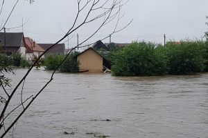 Cod portocaliu de inundaţii în Sibiu şi alte şase judeţe