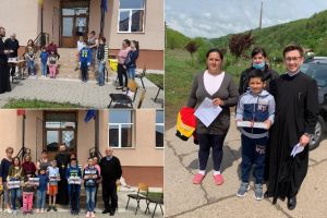 FOTO| Arhiepiscopia Alba Iuliei a distribuit 150 de tablete elevilor cu posibilităţi materiale reduse