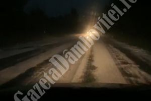 DN72 A, imagini incredibile! Pare că a revenit iarna, în luna mai (VIDEO)