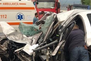 S-a SINUCIS şeful de post din Ramna!? Accident FĂRĂ URME de FRÂNARE (GALERIE FOTO)