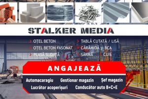 Firma STALKER MEDIA SRL, angajează pentru sediul din Târgovişte