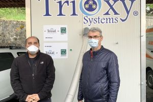 SAJ Harghita – Generator de ozon şi echipamente de protecţie, donaţie făcută de Apemin Tuşnad şi Fundaţia pentru Parteneriat