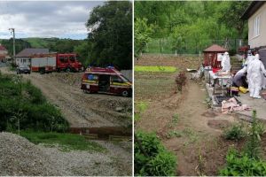 UPDATE FOTO| O persoană a DECEDAT după ce a căzut într-o fântână în Gârbova de Sus