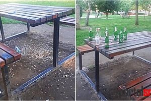 FOTO. „Civilizaţie” după carantină: mizerie şi indiferenţă. S-a dat liber în parcuri