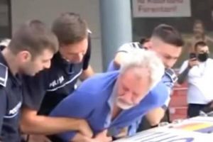 Bătrân arestat la Kaufland, după ce a refuzat termoscanarea