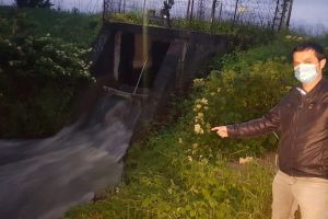FOTO Poluare pe Cibin la Mohu – Garda de mediu a descoperit cauza