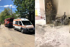 UPDATE FOTO, VIDEO| EXPLOZIE urmată de incendiu la Uzina Mecanică Cugir: Două persoane au suferi arsuri