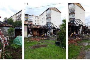 Incendiu izbucnit la o casă din Topliţa