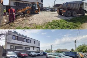 Constanta. Noua parcare de pe strada Dezrobirii, finalizata 